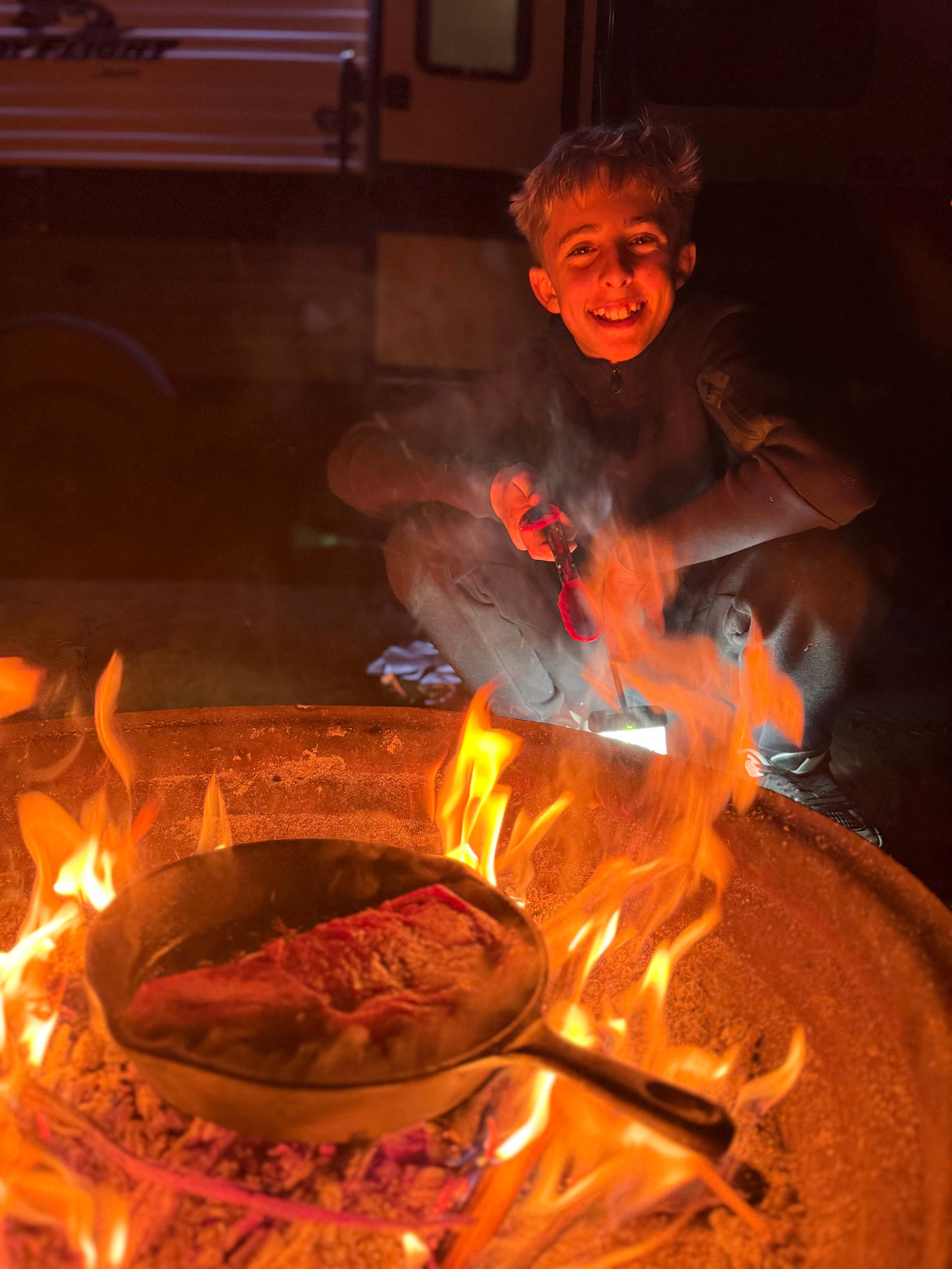 Camp chef!