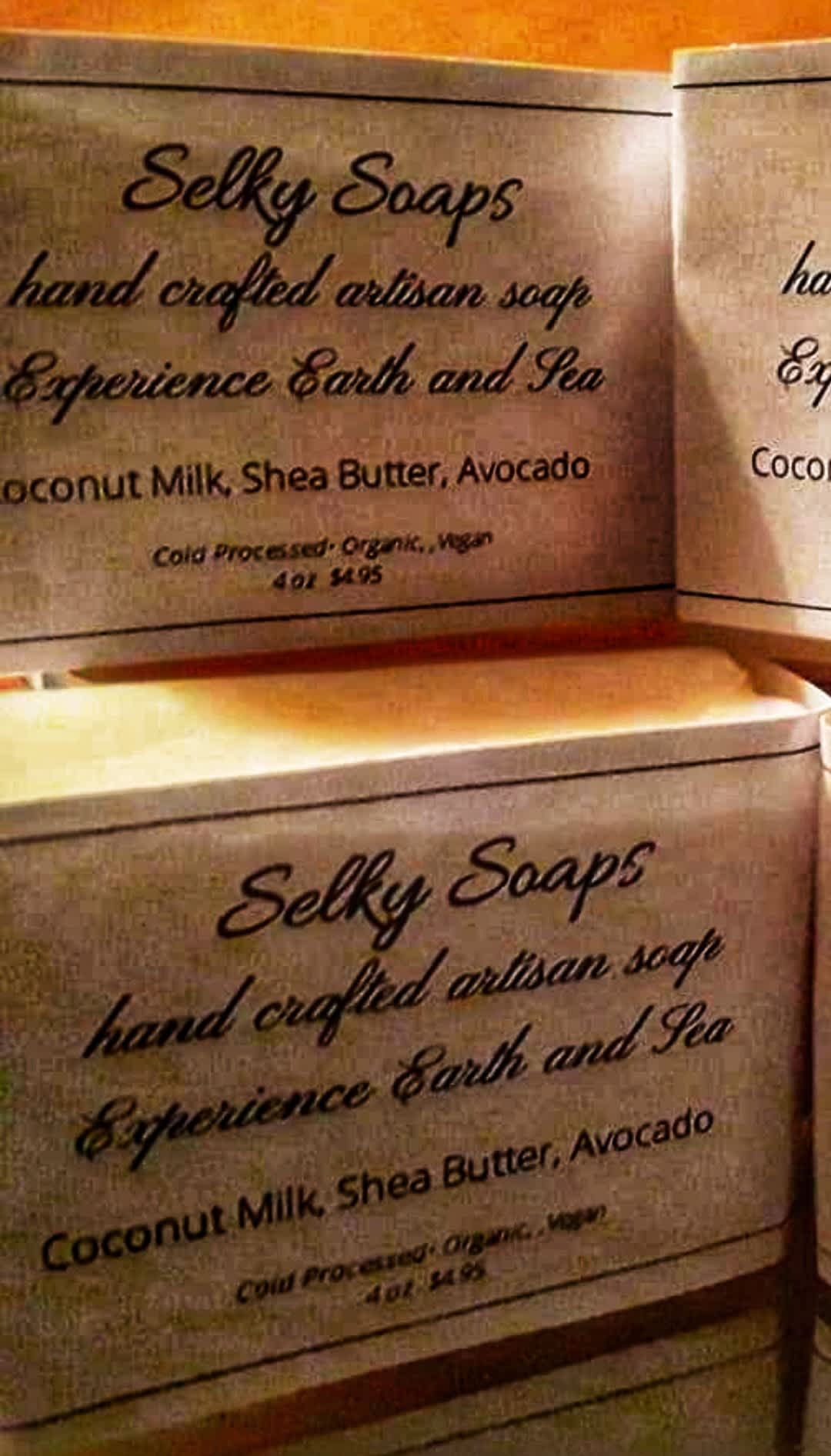 Our very own hand made soaps free of toxins